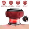 Electric Cupping Therapy Massager Electric Back Scraping Machine Vacuum Therapy Cupping Therapy Device with 12 Levels Temperature and Suction