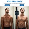 Muscle Stimulator Abdominal Toning Belt ABS Training Fitness Equipment Waist Trimmer Belt Muscle Toner with 10 Modes 20 Intensity Levels for Men Woman