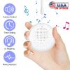 Portable White Noise Sound Machine For Baby Adult With 10 Soothing Sounds Volume Control Timer Settings Noise Detection Compact Size for Sleep Aid Off